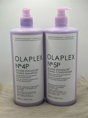 Olaplex No5p blonde enhancer toning shampoo & conditioner set